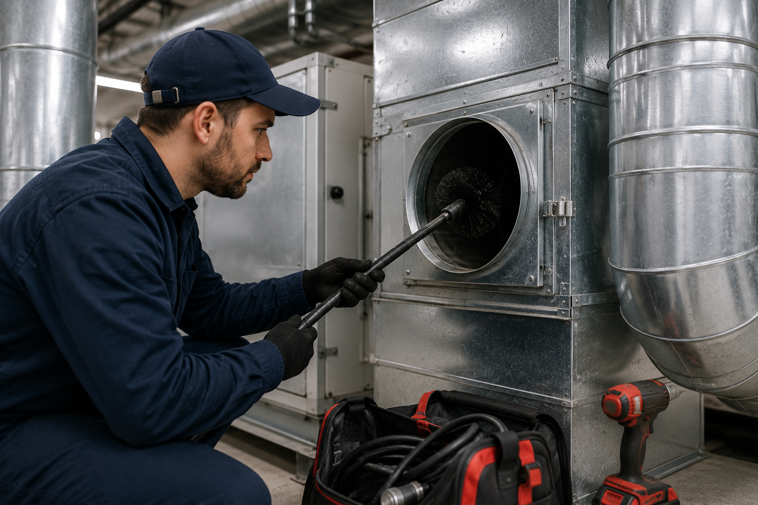 Tailored air duct and exhaust system maintenance service in Friendswood TX