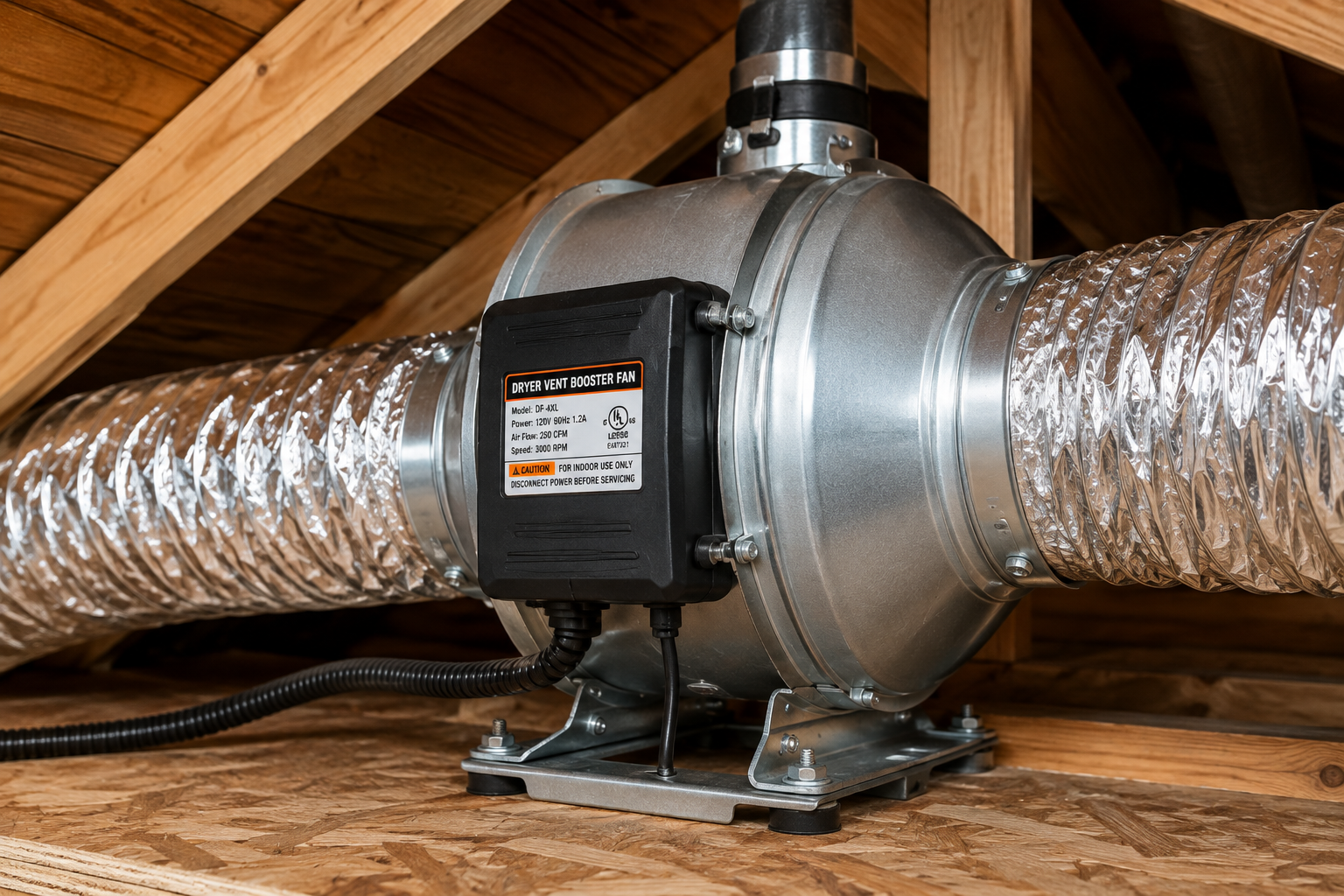 Dryer Vent Booster Fan Friendswood TX